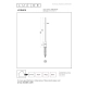 LORNEX - Garden spotlight - LED - 1x6W 3000K - IP54 - Black  29832/60/30 Lucide